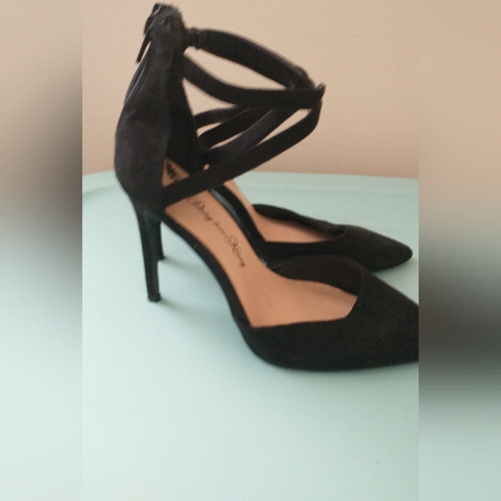 Black Skinny heels